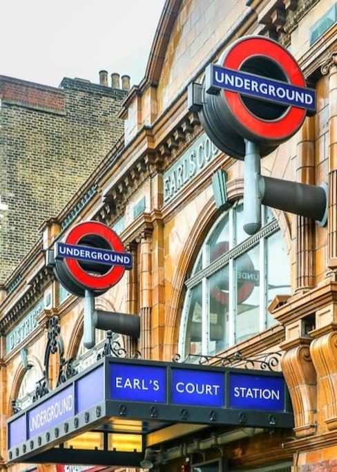Charming Home With Private Balcony, On 1St Floor, With 2 Bathrooms, 3 Min Walk To Earl'S Court Station London Exterior photo